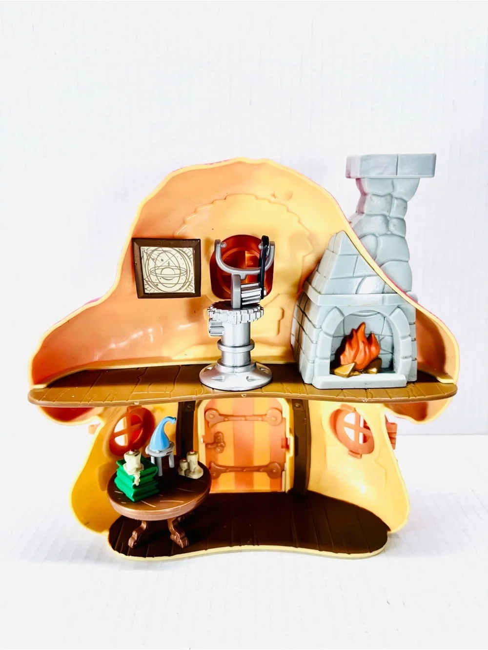 The Smurfs Papa Smurf Mushroom House Playset With 13 Figures Jakks 2013